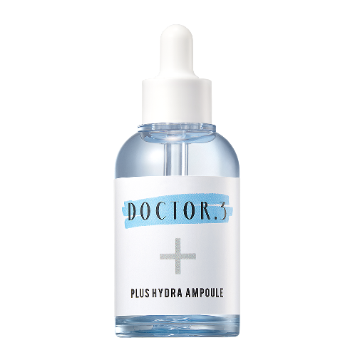 Doctor.3 High Moisture Plus Hydra Ampoule, Lightweight Moisturizing Hyaluronic Acid Ampoule